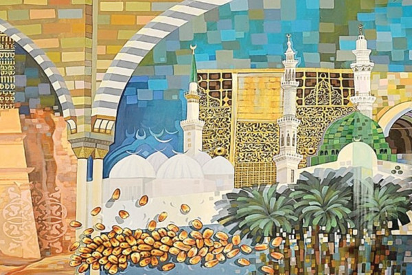 Hajj journey through time depicted in Jeddah airport mural