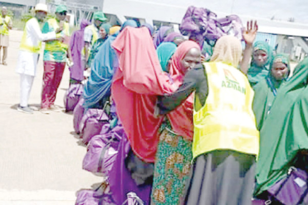 4 days to go: Over 15,000 Nigerian pilgrims yet to be airlifted