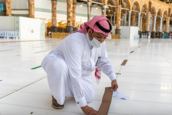 Mataf tracks realigned to accommodate more pilgrims in this year's Hajj