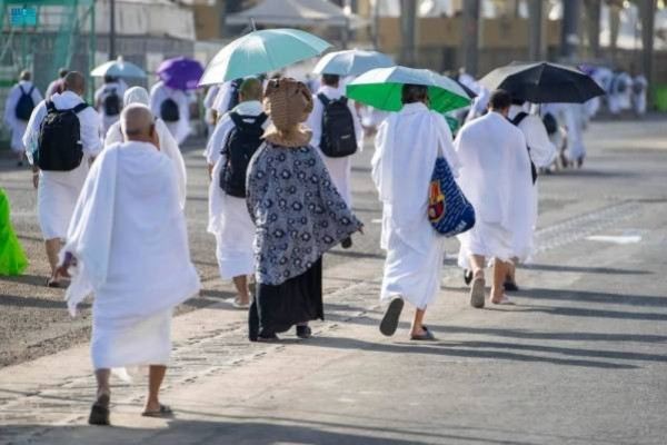 Rain expected amid high temperatures in Makkah during Hajj