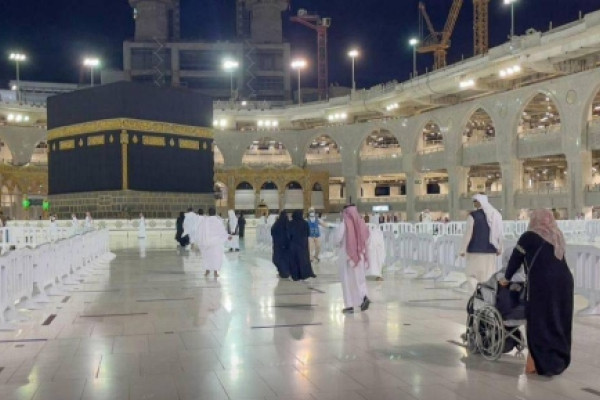 First batch of Umrah pilgrims arrives in Grand Mosque after Hajj