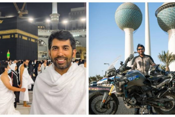 Pakistani man rides bike for 50 days to reach Saudi Arabia for Umrah pilgrimage
