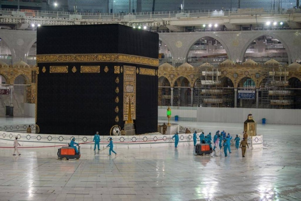 20,000 pilgrims, 60,000 worshipers can enter Grand Mosque daily from Sunday