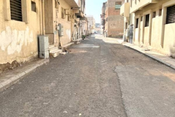 Utility services disconnected for 230 properties prior to razing for Quba Mosque expansion