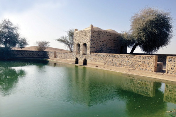 Aqeeq Pond in Madinah province